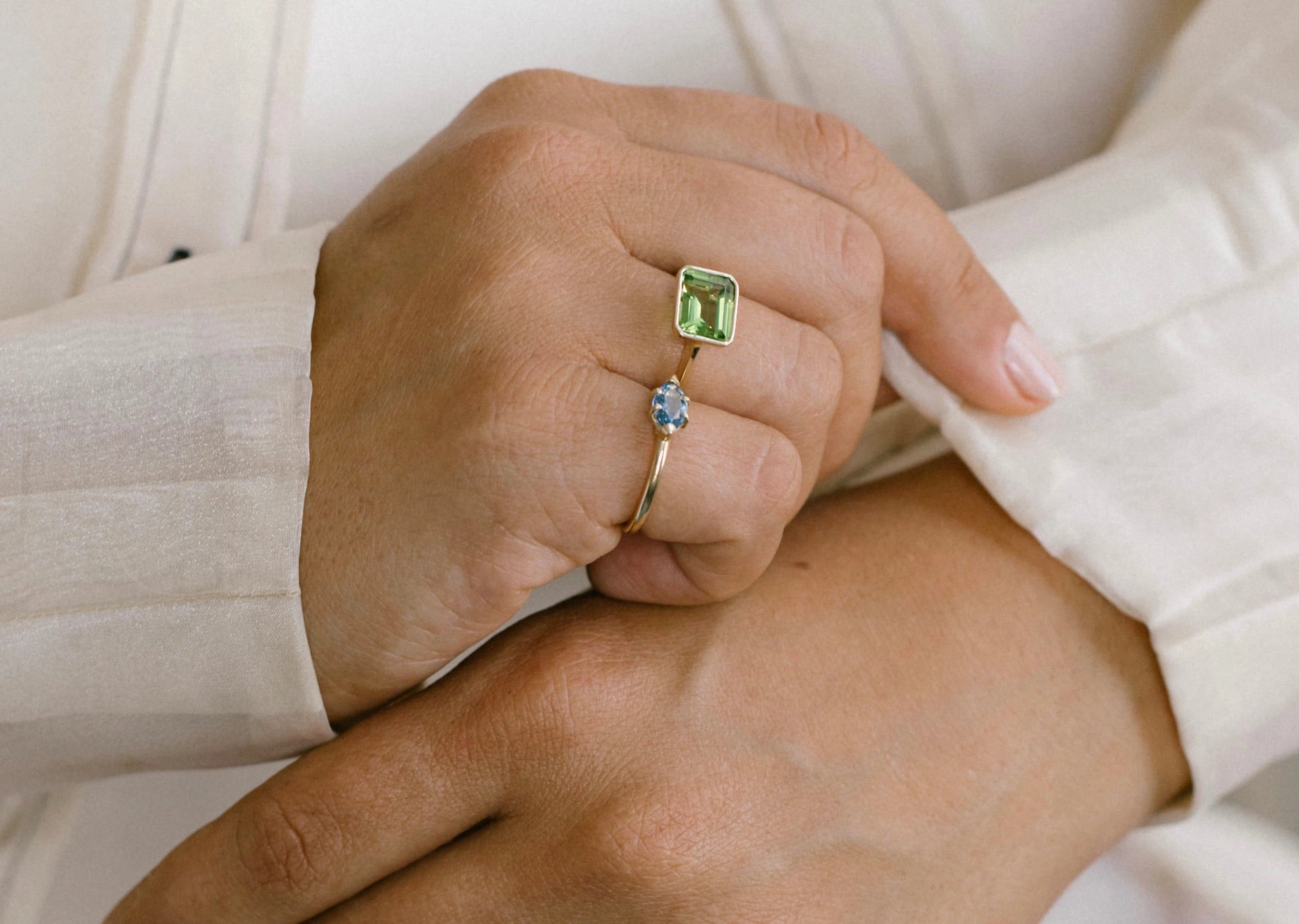 SAPPHIRE JUNKO BIRTHSTONE RING
