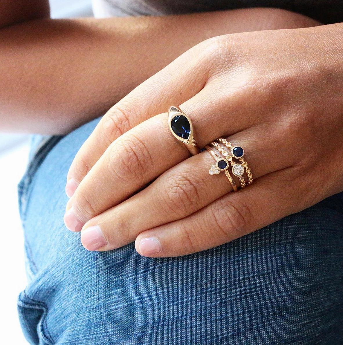 Sapphire Prima Ring