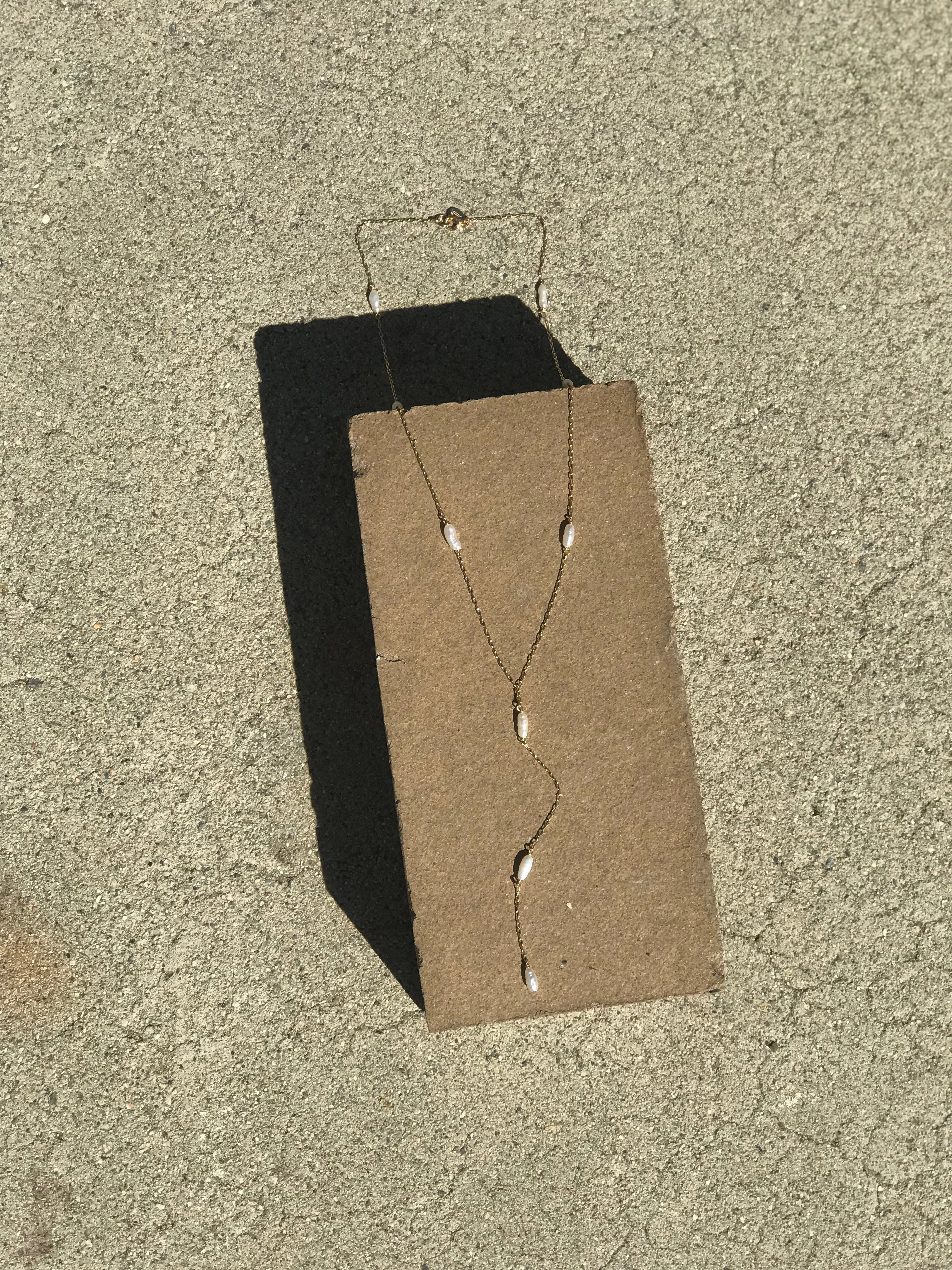 Seed Y-Necklace