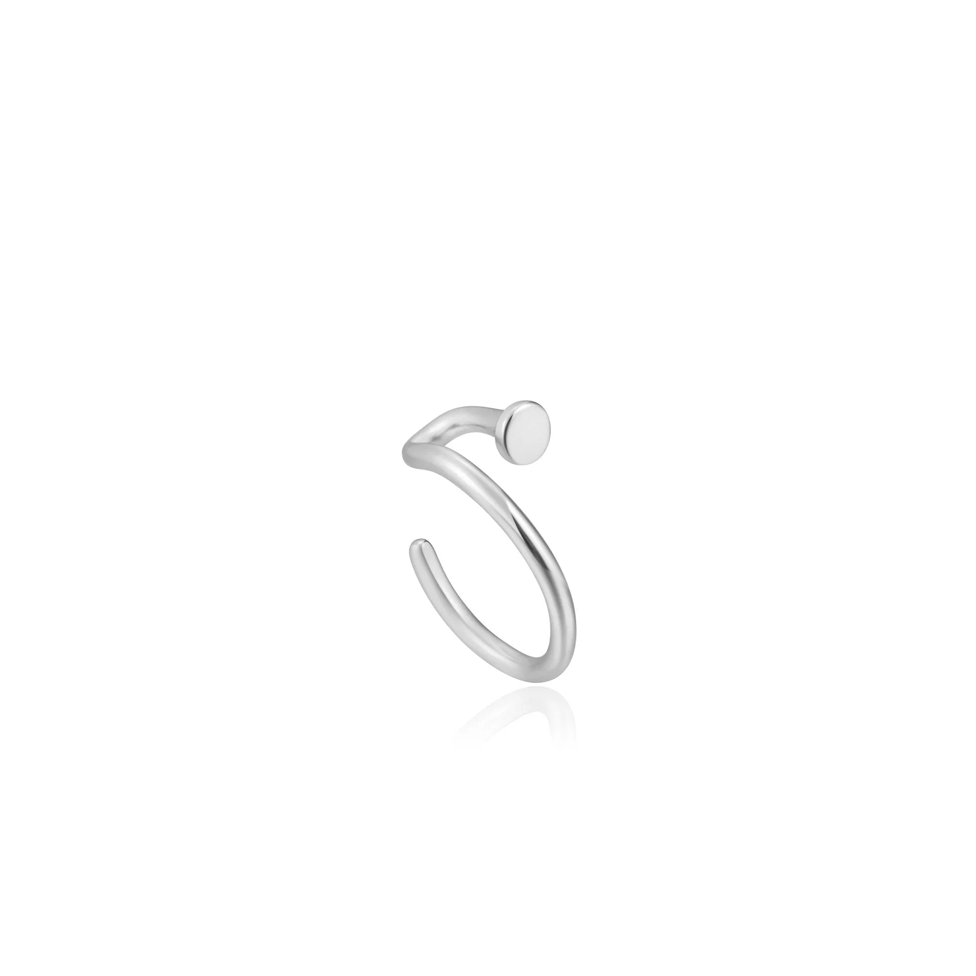 Silver Dot Ear Cuff