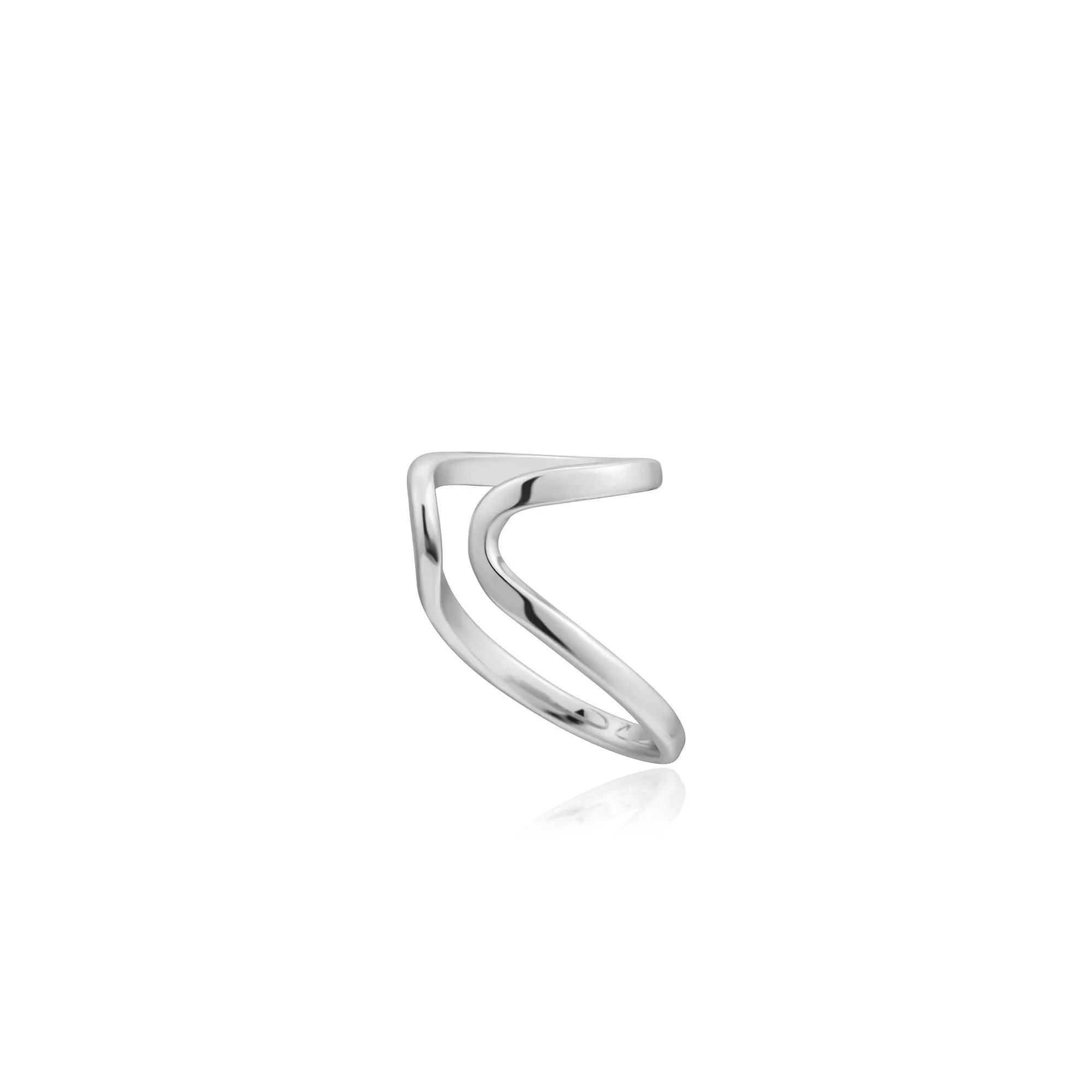 Silver Double Ear Cuff