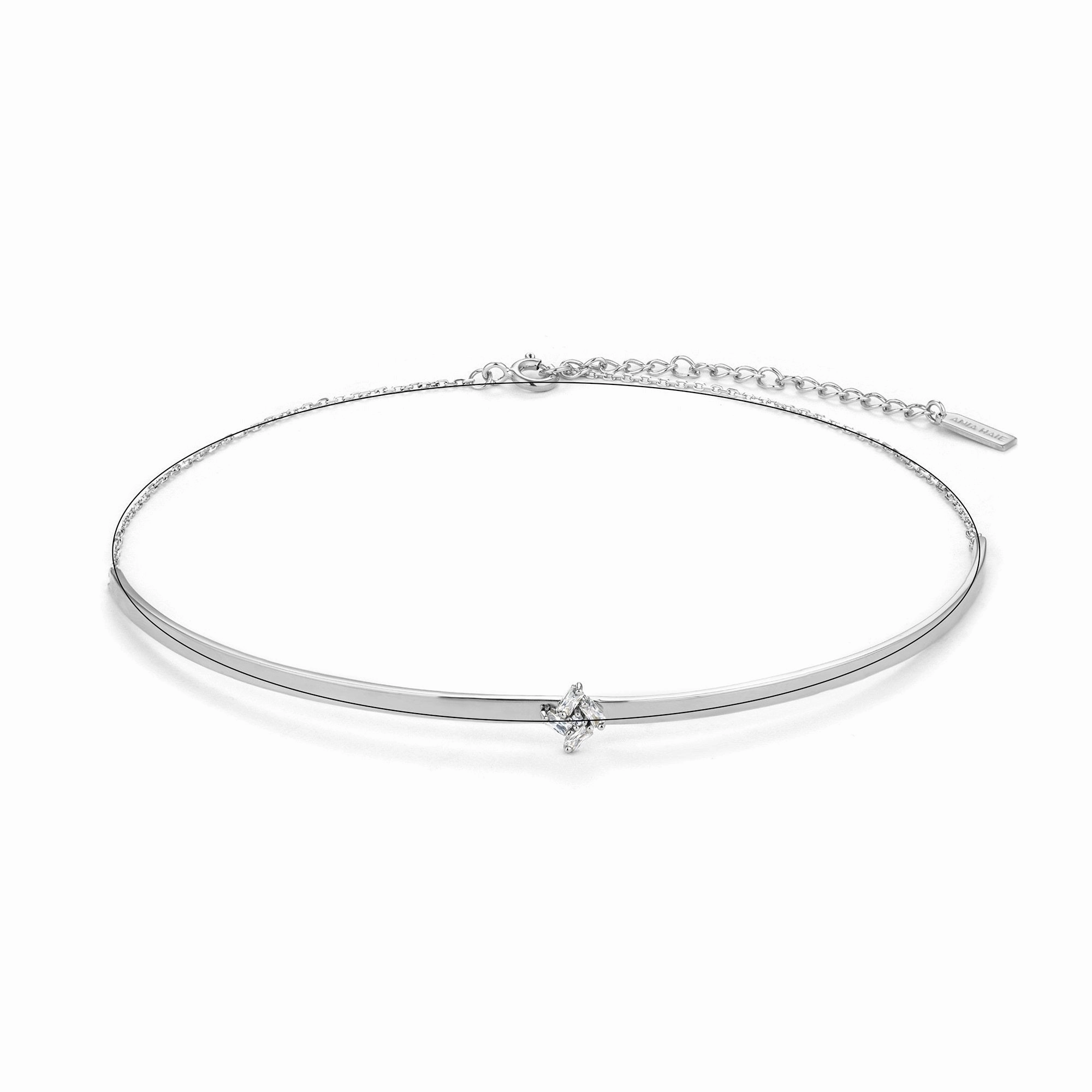 Silver Cluster Choker