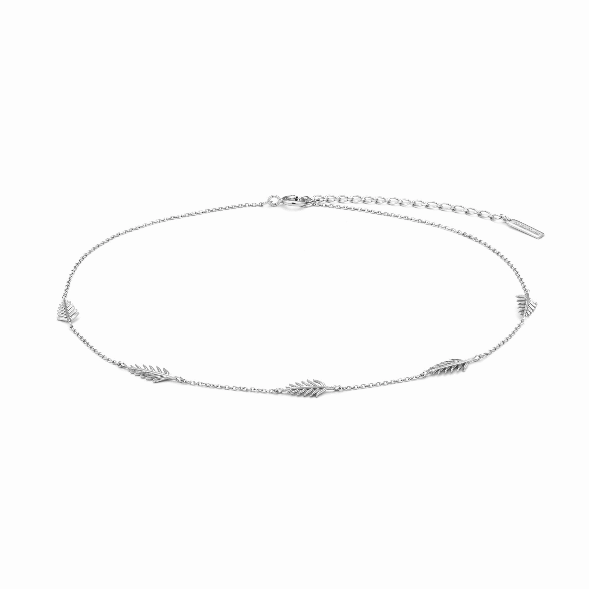 Silver Palm Choker