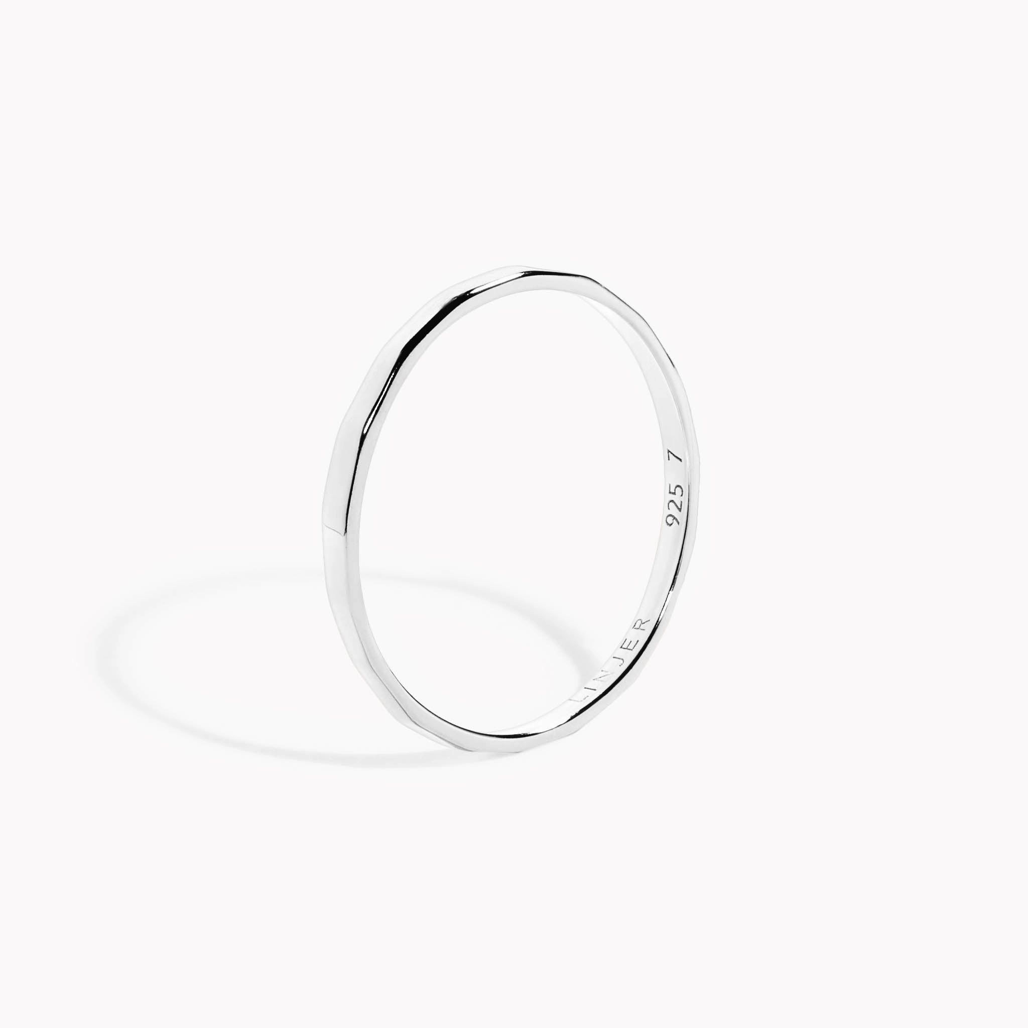 Silver Stacking Ring - Lita