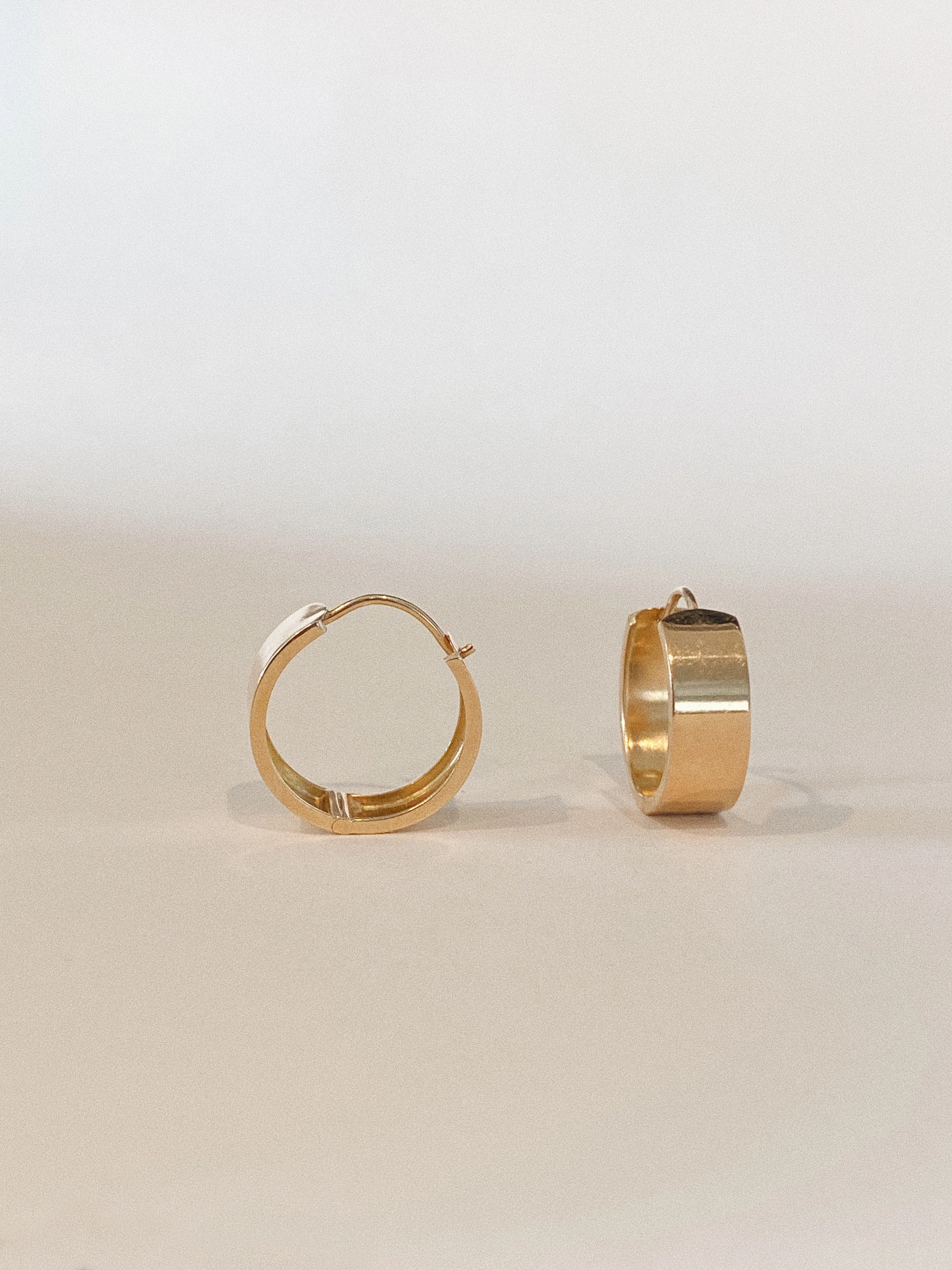 Simple Wide hoops
