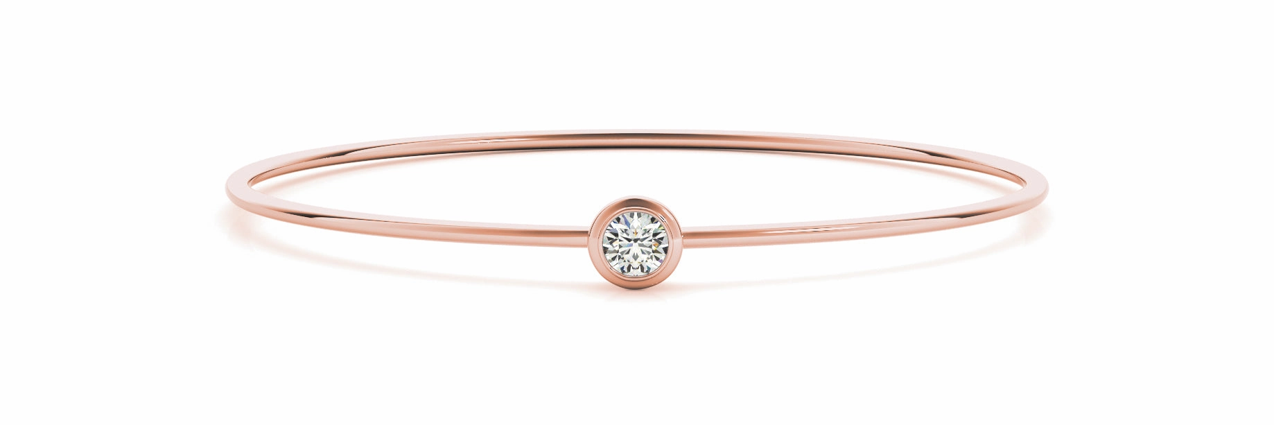 Solitaire Bangle .35ct