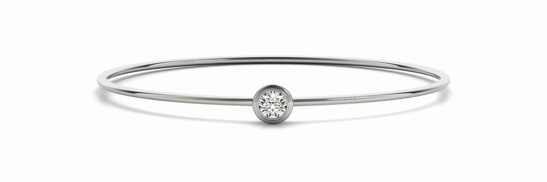 Solitaire Bangle .35ct
