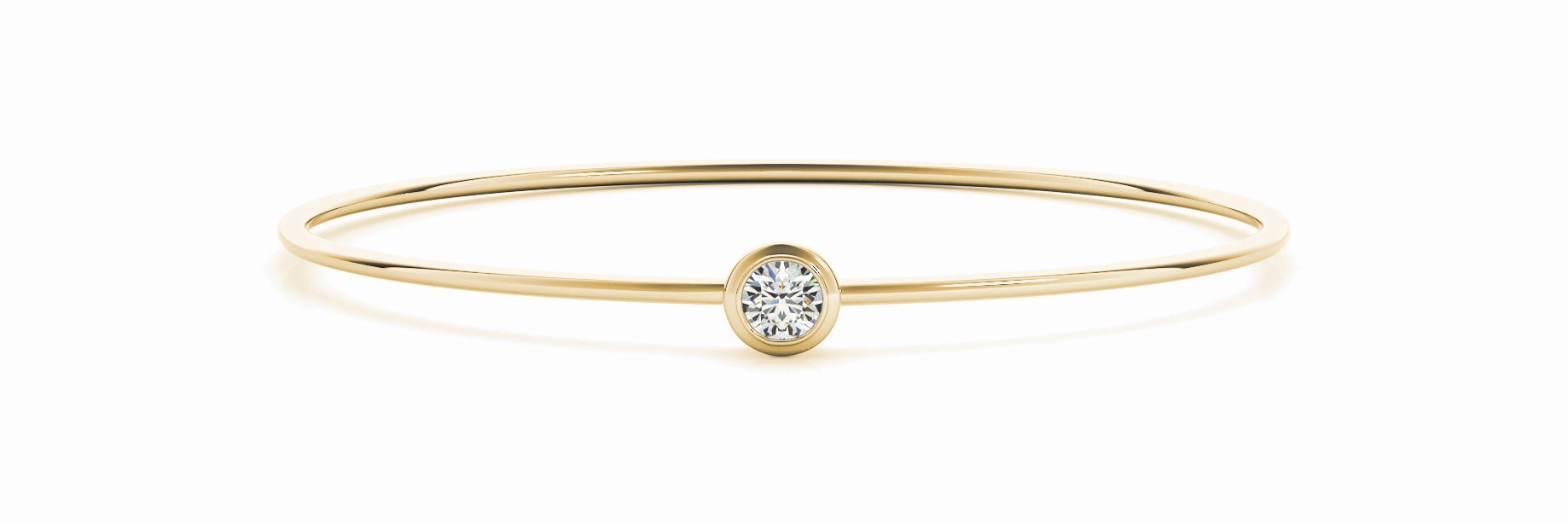 Solitaire Bangle .35ct