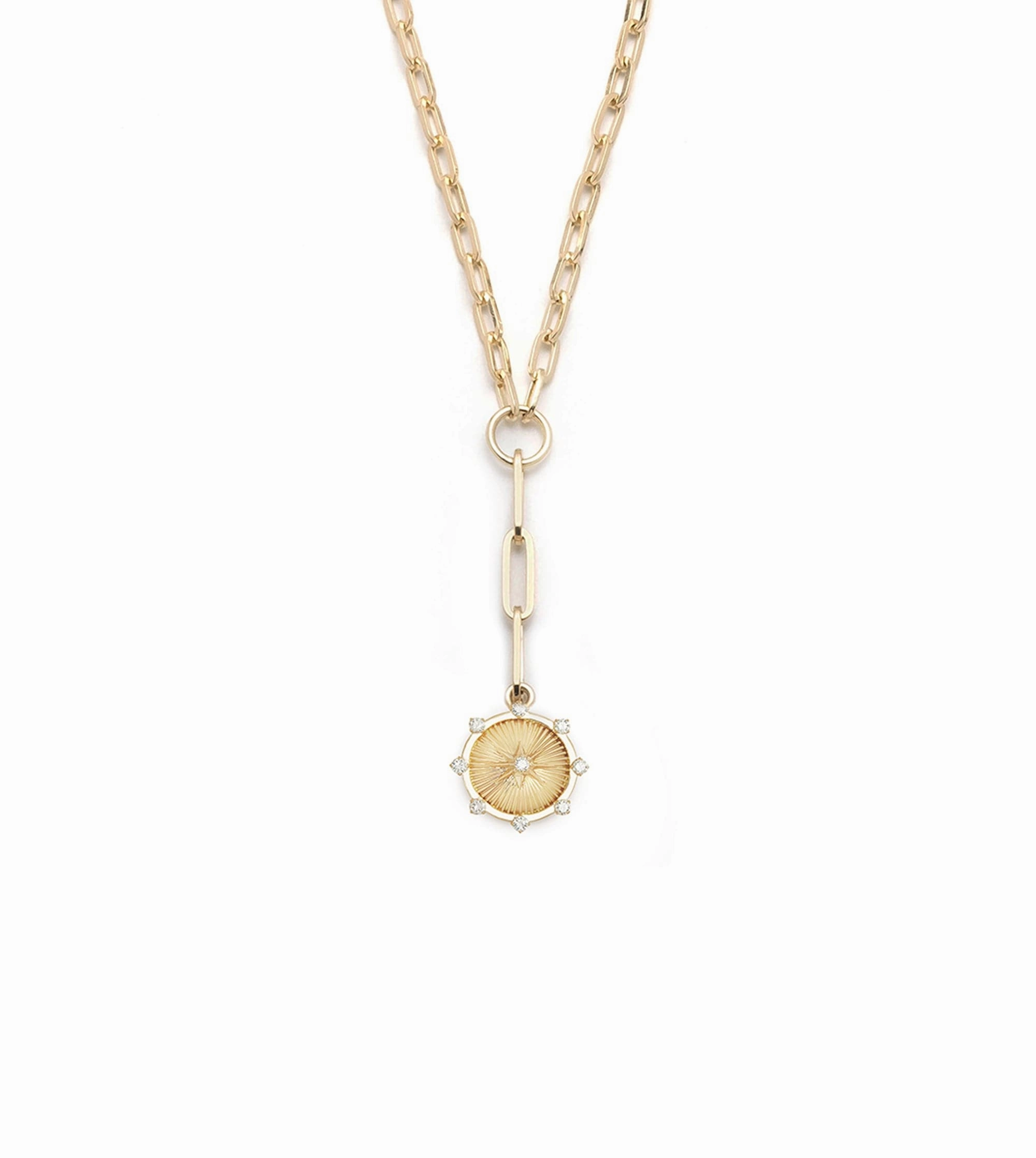 Spark - Love : Refined Clip Extension Chain Necklace