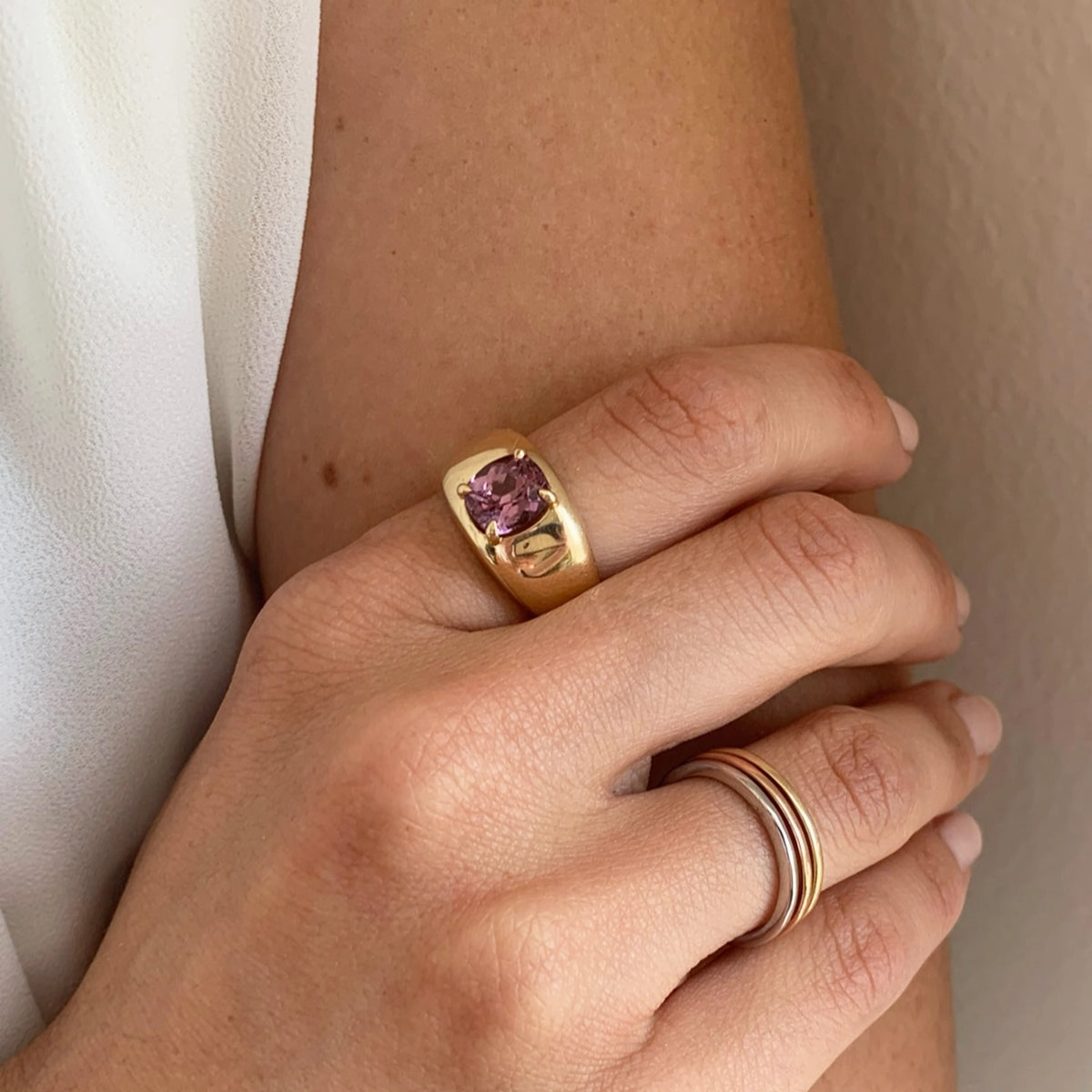 Spinel Cloud Ring