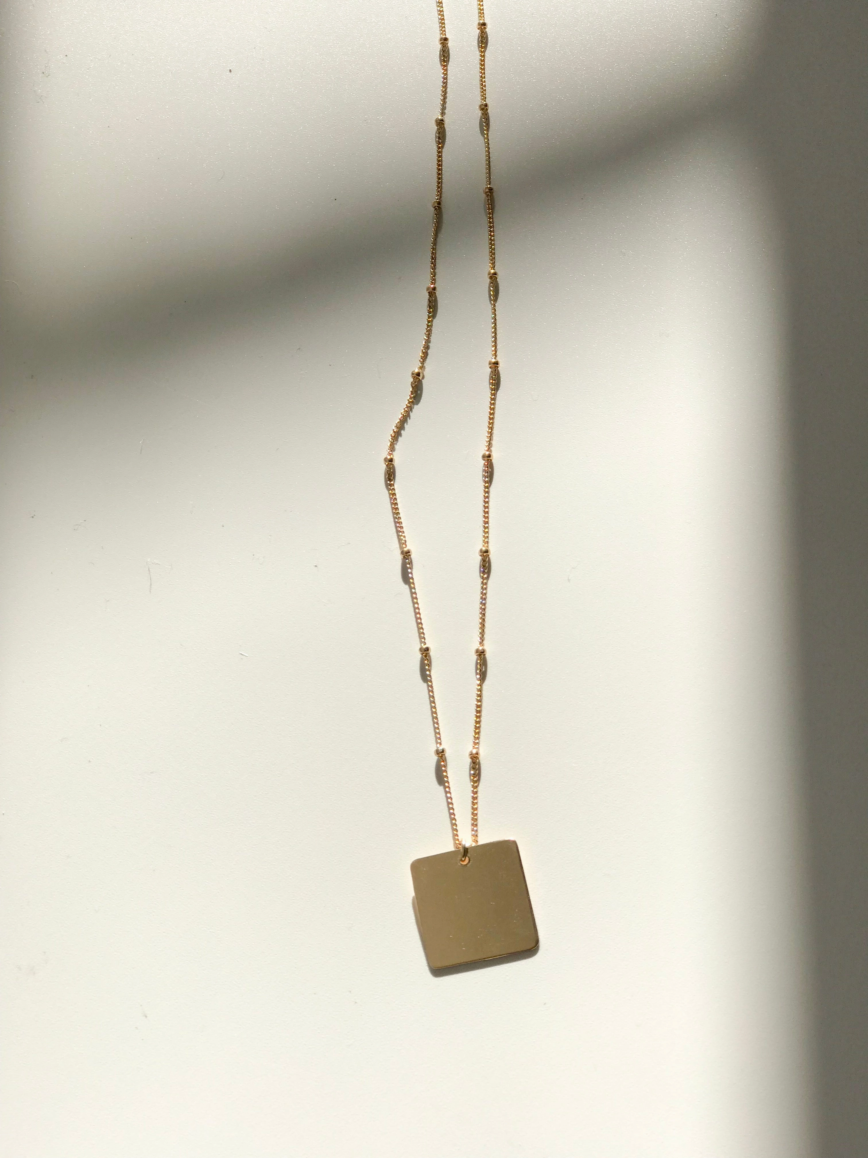 Squared Necklace