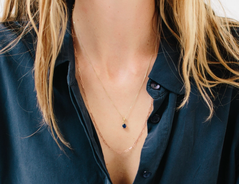 STAPLE CHAIN NECKLACE