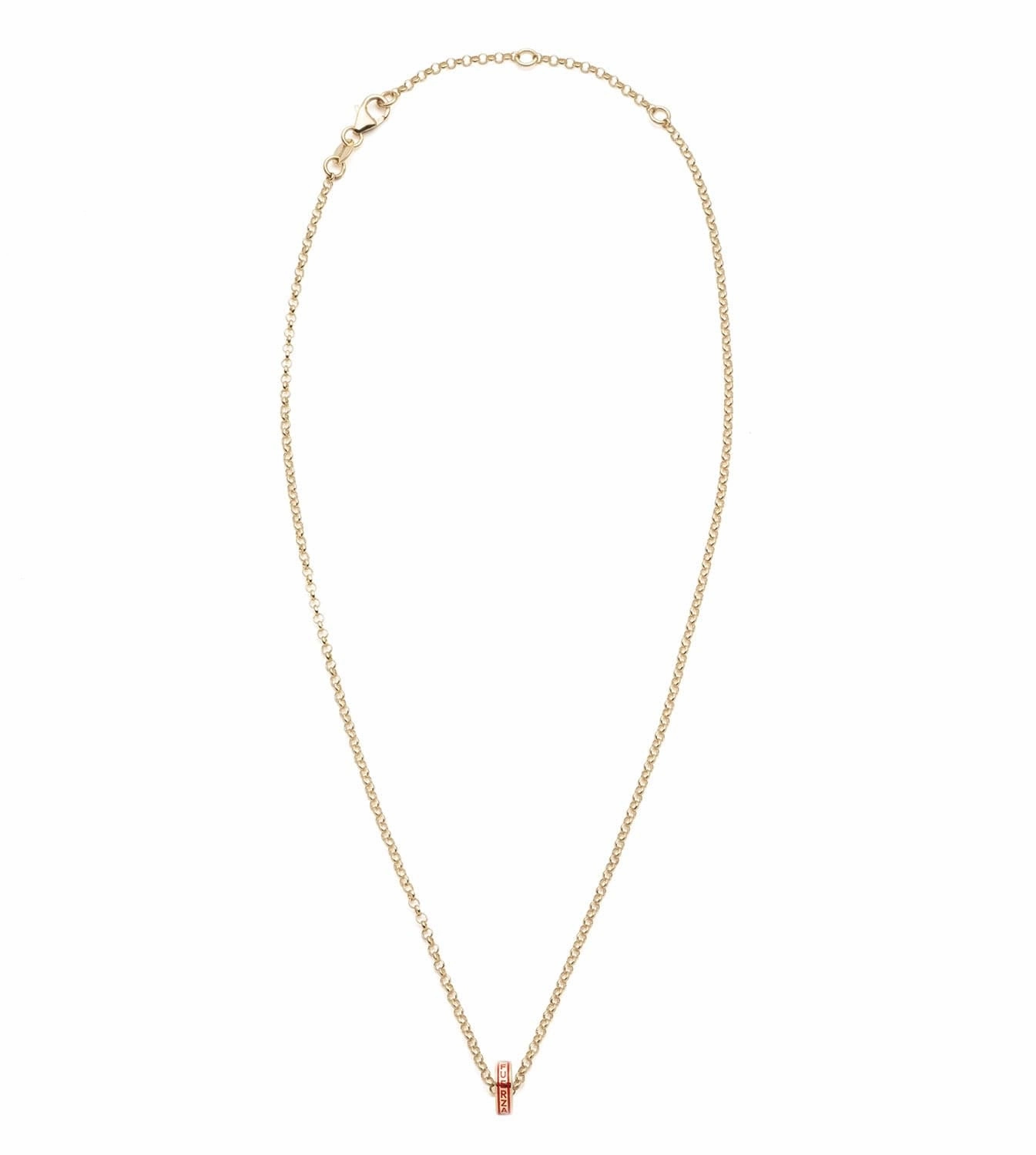 Strength : Heart Beat Fine Belcher Chain Necklace