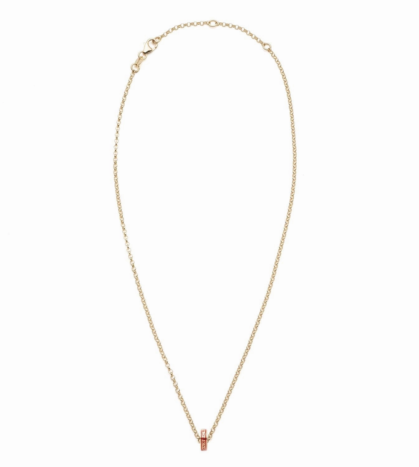 Strength : Heart Beat Fine Belcher Chain Necklace