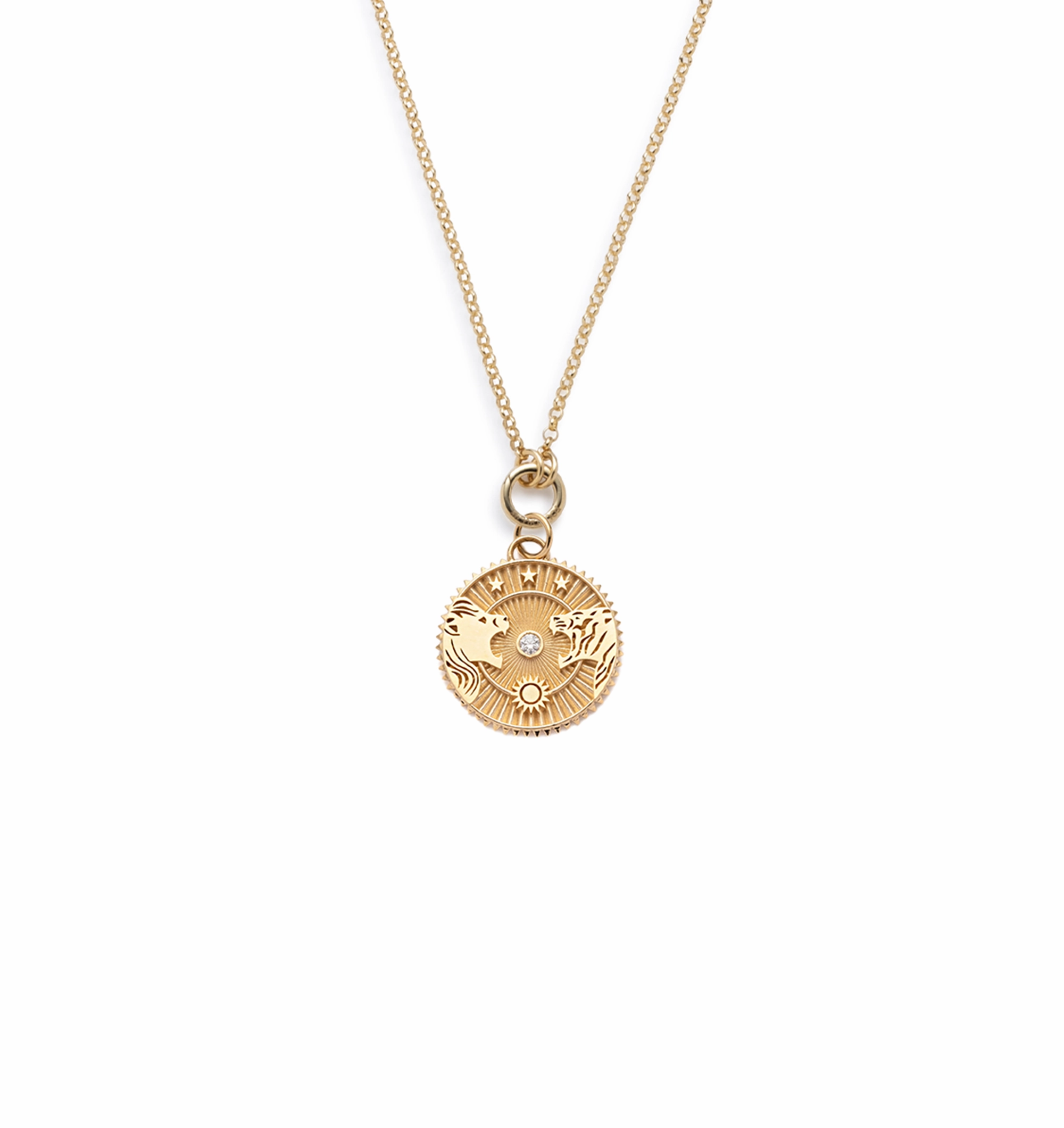 Strength : Small Belcher Open Chain Necklace
