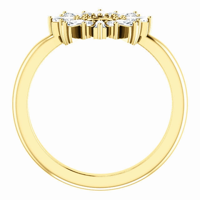 Sundial Diamond Ring