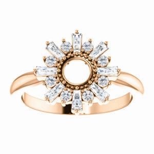 Sundial Diamond Ring