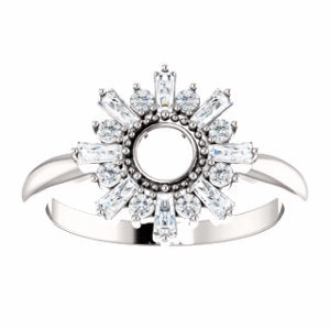 Sundial Diamond Ring