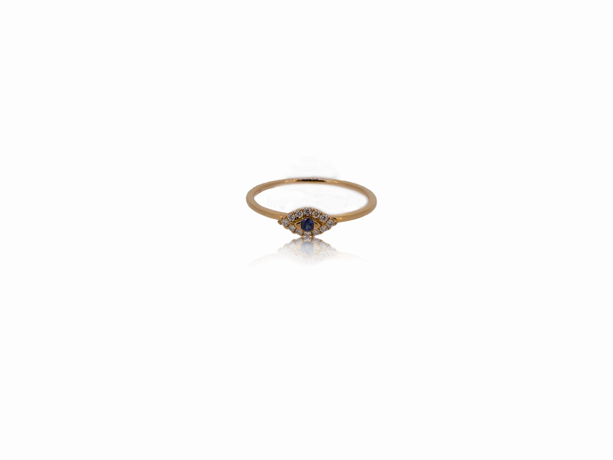 Tiny Evil Eye Ring