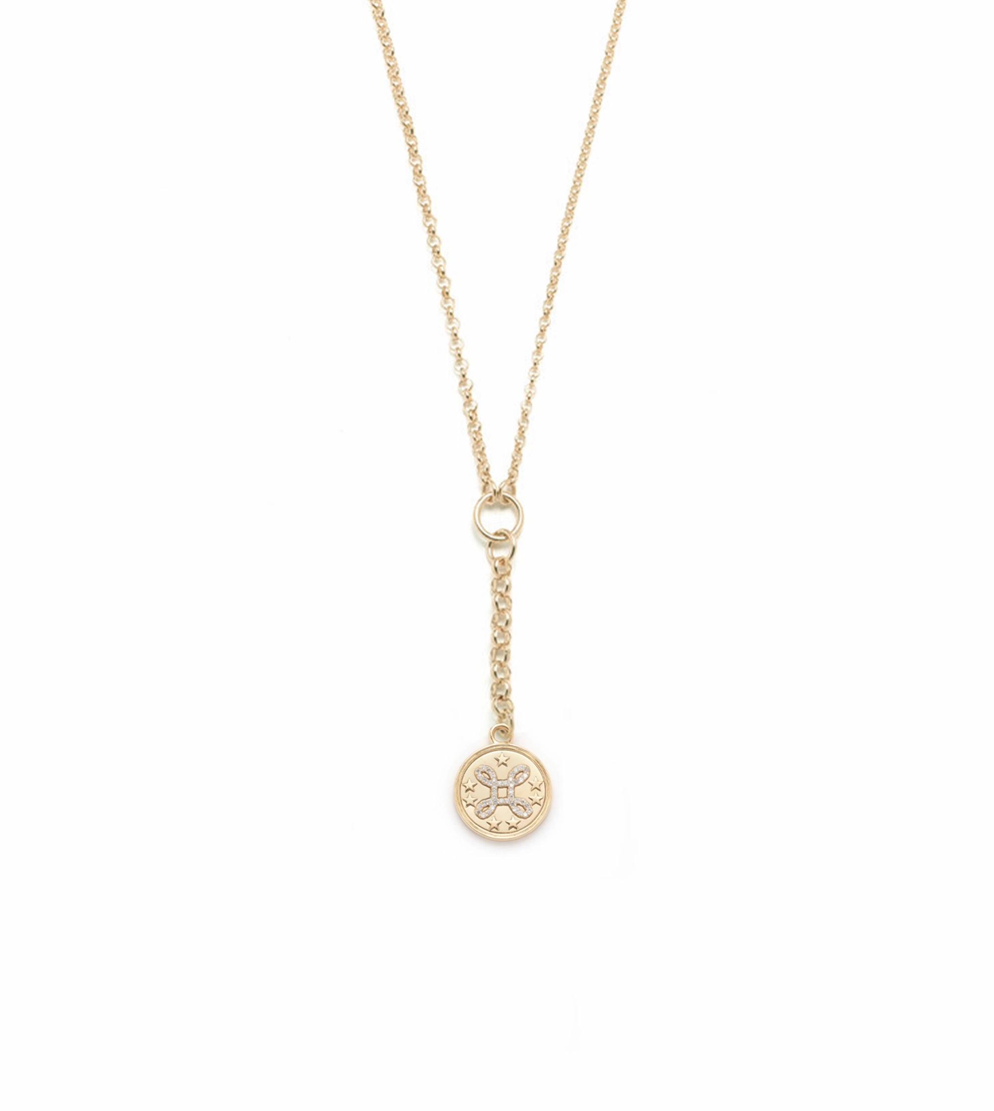 True Love : Small Mixed Belcher Extension Chain Necklace