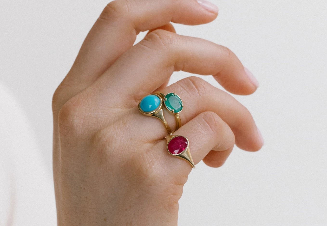 TURQUOISE ADA BIRTHSTONE RING