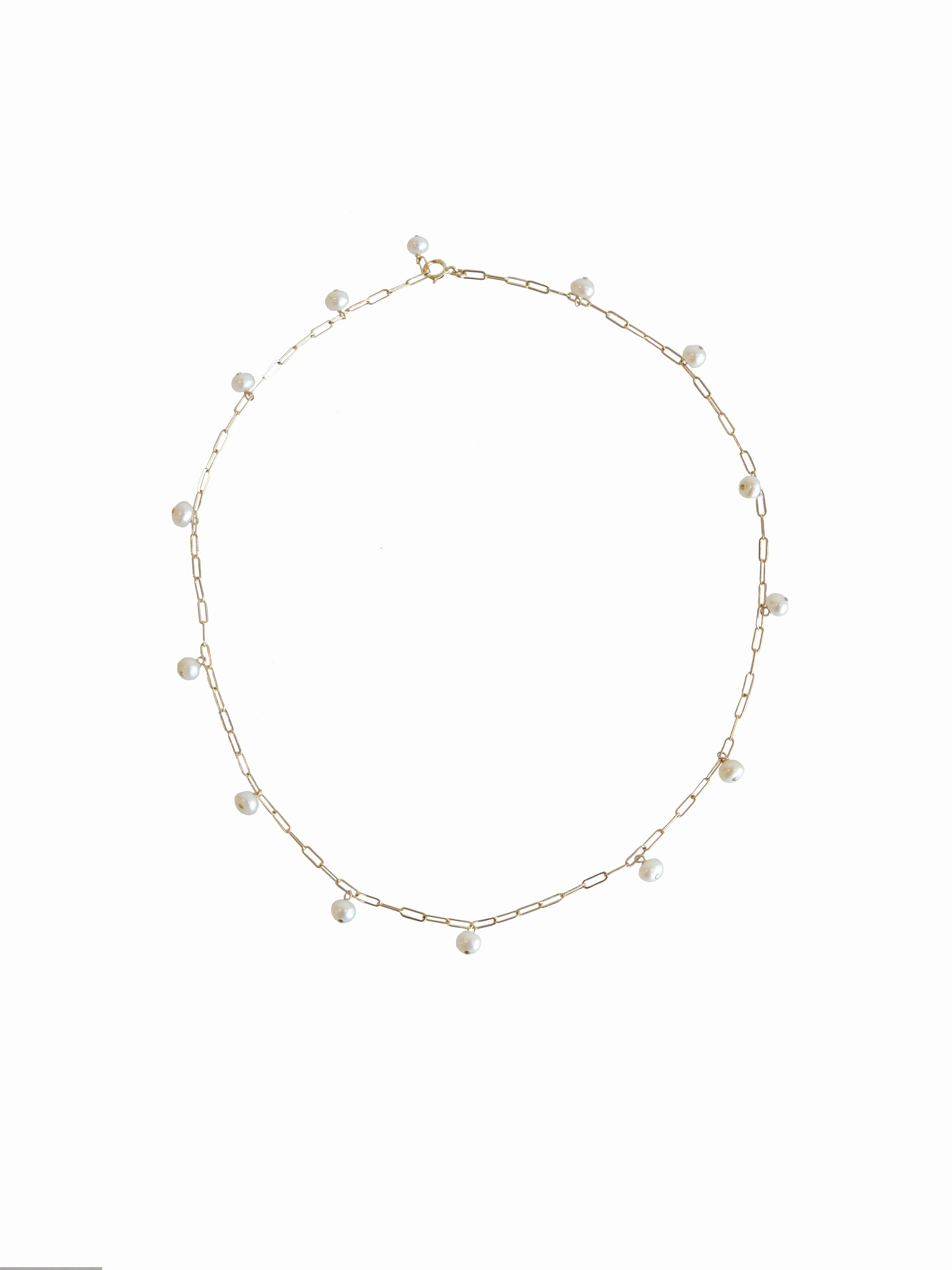 Vista Necklace- Freshwater Pearls