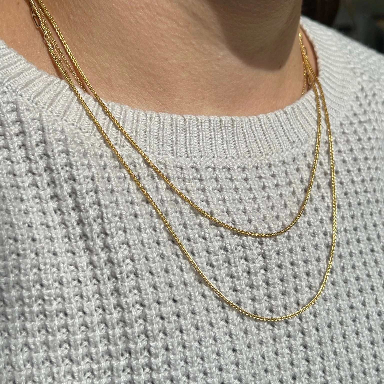 WHEAT CHAIN NECKLACE