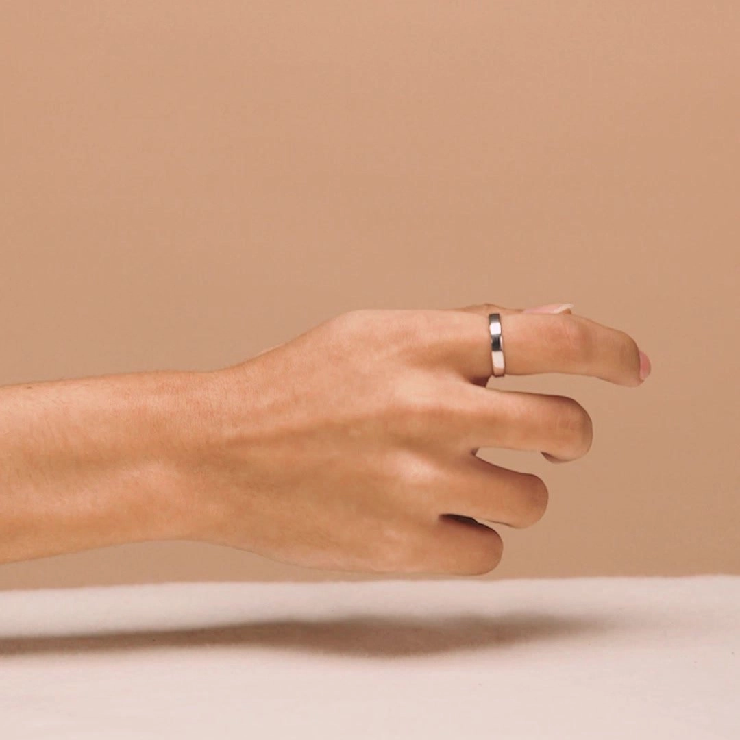 Wide Ring Silver - Paula